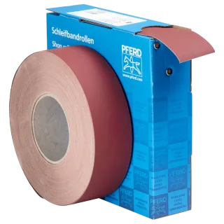PFERD TOOLS Korund Schleifbandrolle Gewebe SBR Breite 50mm für universelle Anwendung - 45016240