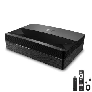 [EU Direct] For Philips Screeneo U5 4K Laser Projector Android System 2200ANSI Lumens HDR10+HLG Dolby Vision Atmos 3D 8-