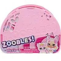 Zoobles Mehrfach-Spielset mit Tanzstudio, Spielfigur Aufbewahrungskoffer und 3 exklusiven wandelbaren Sammelfiguren