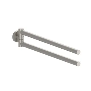 Herzbach LIVING Handtuchhalter 340mm zweiteilig Edelstahlfinish, 36.818500.1.14 36.818500.1.14