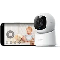 eufy Security Indoor Kamera E30 4K 8MP UHD Sicherheitskamera, 360° Abdeckung, 6× optischer Zoom