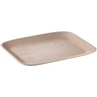 APS Tablett Servierplatte "NERO" 32,5 x 26,5 cm, Höhe 2,5 cm, Melamin, (1-tlg)