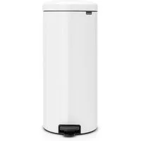 Brabantia Mülleimer NewIcon Treteimer, 30L, sanft schließender Deckel, mit leichter Pedalbedienung