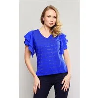 Passioni T-Shirt mit Flügelärmeln
