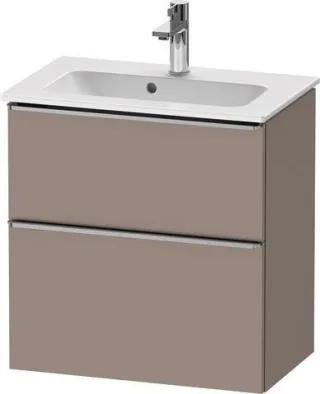 Duravit D-Neo Waschtischunterbau wandhängend Basalt Matt 610x372x625 mm - DE4368070430000 DE4368070430000