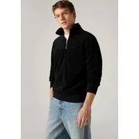 Levi's® Sweatshirt ORIGINAL HM 1/4 ZIP mit Troyer-Kragen und Logo-Stickerei