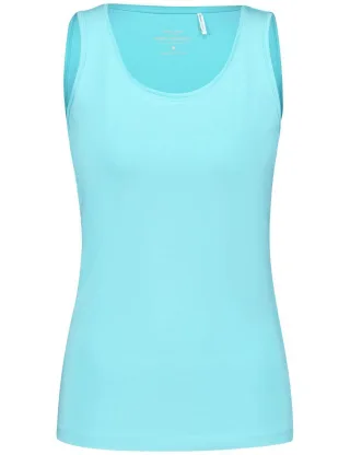 GERRY WEBER Edition - Basic Top blau - Gr. - 40
