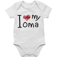 Shirtracer Shirtbody I love my Oma Oma Großmutter