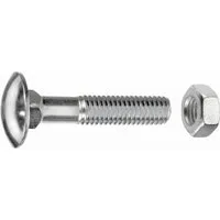 Connex Schlossschraube Connex Schlossschrauben M6 x 80 mm - 40 Stück