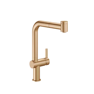 KWC BEVO E Küche Auszugbrause A 230 mm, seitenbedient, brushed copper 3600018034