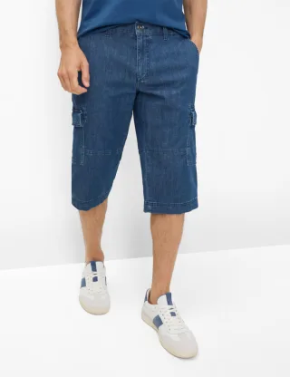 Eurex by Brax Herren Hose Style BILL MID BLUE, denim blau, Gr. 33U
