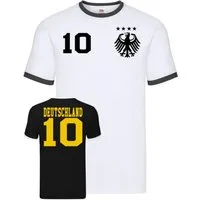 Blondie & Brownie T-Shirt Herren Deutschland Germany Sport Trikot Fußball Meister WM Europa