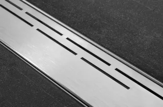 ESS Easy Drain Rost gebürstet Excenter - 2 50 cm einteiliges Rost, EDE500M EDE500M