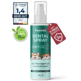 Pawlie's Dentalspray für Hunde und Katze