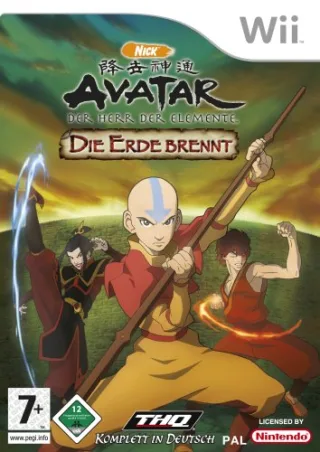 Avatar: Der Herr der Elemente - Die Erde brennt [Nintendo Wii]