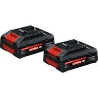 Expert Akku EXBA18V-40, 2 Stück schwarz, AMPShare Alliance
