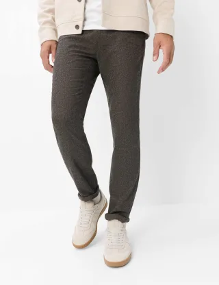 Brax Herren Five-Pocket-Hose Style CHUCK CHOCOLATE, dunkelbraun, Gr. 35/30