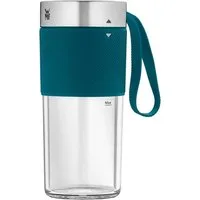 WMF Smoothie-Maker KÜCHENminis Mix on the Go, 50 W, tragbar, wiederaufladbar, 300 ml, 50 W, langlebiger Akku, 20.000 U/min