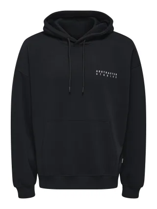 ONLY&SONS - ONSGALLERY VTG HOODIE Black - Gr. - XXL