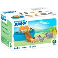 Playmobil® Meine Mitnehm-Arche Noah (71681), JUNIOR Konstruktions-Spielset, (15 St), Made in Europe