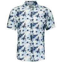 NO EXCESS Kurzarmhemd Shirt Short Sleeve Stretch Allover - Kurzarmhemd - Hemd Herren - Somme
