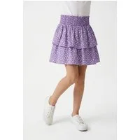 TOM TAILOR Volantrock mit Allover-Floralmuster