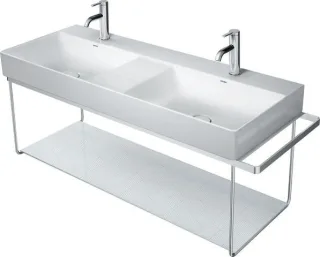 Duravit DuraSquare Metallkonsole Chrom Poliert 1265x451x400 mm - 0031181000 31181000