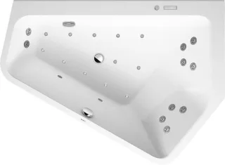 Duravit Paiova 5 Whirlwanne Weiß 1770x1300 mm - 760395000CE1000 760395000CE1000