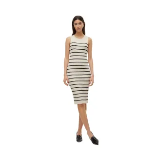 Vero Moda - Bodycon Kleid für Damen, Rundhalsausschnitt, Ärmellos (Birke)