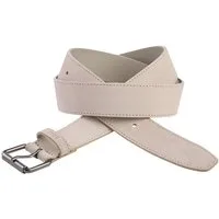 BOSS Ledergürtel Narun-Sd Sz35 aus Veloursleder, Made in Italy