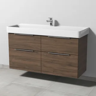 Sanipa 3way Waschtischunterbau zu Laufen Pro S Waschtisch mit 4 Auszügen, Eiche-Arizona UM78680