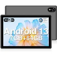 DOOGEE U9 Kinder Tablet, Android 14 64GB ROM (1TB TF) Tablet (10.1", 64 GB, Android 13, G-sensor, 9,9 mm Dicke,WiFi 6,BT 5.0,5060mAh Akku)