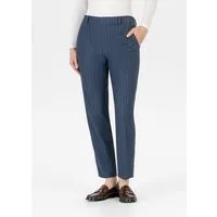 Stehmann Stoffhose mit Nadelstreifen, aus Viskose und Elasthan