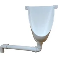 Agande Urinal Urinal Urinalbecken Pissoir Wandurinal Wandpissoir Kunststoff PVC
