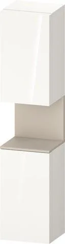 Duravit Qatego Hochschrank Weiß Hochglanz 400x360x1760 mm - QA1346L83220000 QA1346L83220000