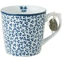 LAURA ASHLEY Tasse Henkelbecher Blueprint Floris (Klein)