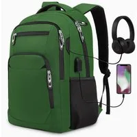 OKWISH Laptoprucksack Laptop Rucksäcke Schulrucksack Wasserbeständig Laptoptasche (Uni Tasche Businessrucksack Sportrucksack, Anti-Diebstahl, Backpack mit Laptopfach, mit USB-Anschluss), Herren Damen Jungen Teenager Arbeit Business Freizeit Reisen