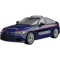 Giulia Quadrifoglio Carabinieri, Konstruktionsspielzeug Maßstab 1:35
