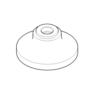 Dornbracht Rosette D58 mm 092795001-47 champagne