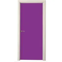 MuchoWow Türtapete Lila - Farben - Unifarben, Matt, bedruckt, (1 St), Selbstklebende Tapete, Folie für Möbel, 70x215 cm