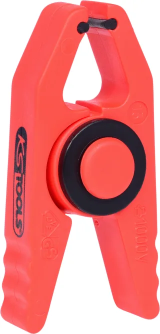KS Tools Kunststoff-Klammer mit Schutzisolierung, klein, 80mm - 117.1643