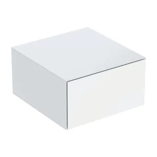 Geberit One Seitenschrank 505078001 45x24,5x47cm, 1 Schubladen, weiß/lackiert hochglänzend