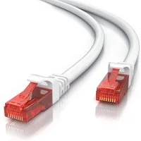 CSL LAN-Kabel, CAT.6, RJ-45 (Ethernet) (25 cm), CAT 6 Netzwerkkabel UTP Gigabit 1000 Mbit/s Patchkabel - 0,25m