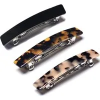LuxusKollektion Haarspange Haarspangen Set Damen Dünnes Haar französische Hair Clip 3 Stück