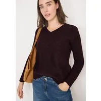 CECIL Strickpullover Bouclé V-Neck
