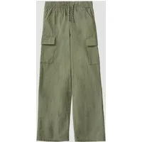 s.Oliver Chinos Hose BAGGY Baggy-Hose in Leinen-Optik im Relaxed Fit