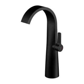 Steinberg Serie 280 Waschtischarmatur mit Flexschläuchen, matt black, 2801700S 2801700S