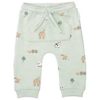 STACCATO - Kn.-Jogginghose dusty green aop - Gr. - 80
