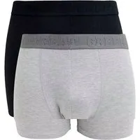 Bamboo Green Threat Boxershorts Herren 2ER-PACK ATMUNGSAKTIV Trunk Panties Atmungsaktiv, Antibakteriell, Superweich, Umweltfreundlich