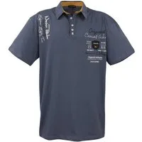 Lavecchia Poloshirt Lavecchia Herren Poloshirt LV-610 (Anthrazit, 6XL) Herren Polo Shirt
